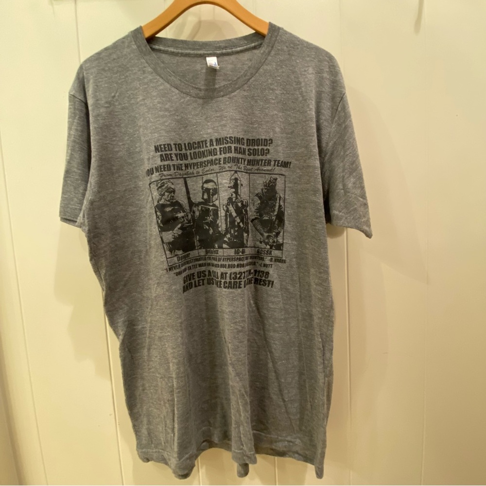 Star Wars American Apparel The Track Shirt Size L